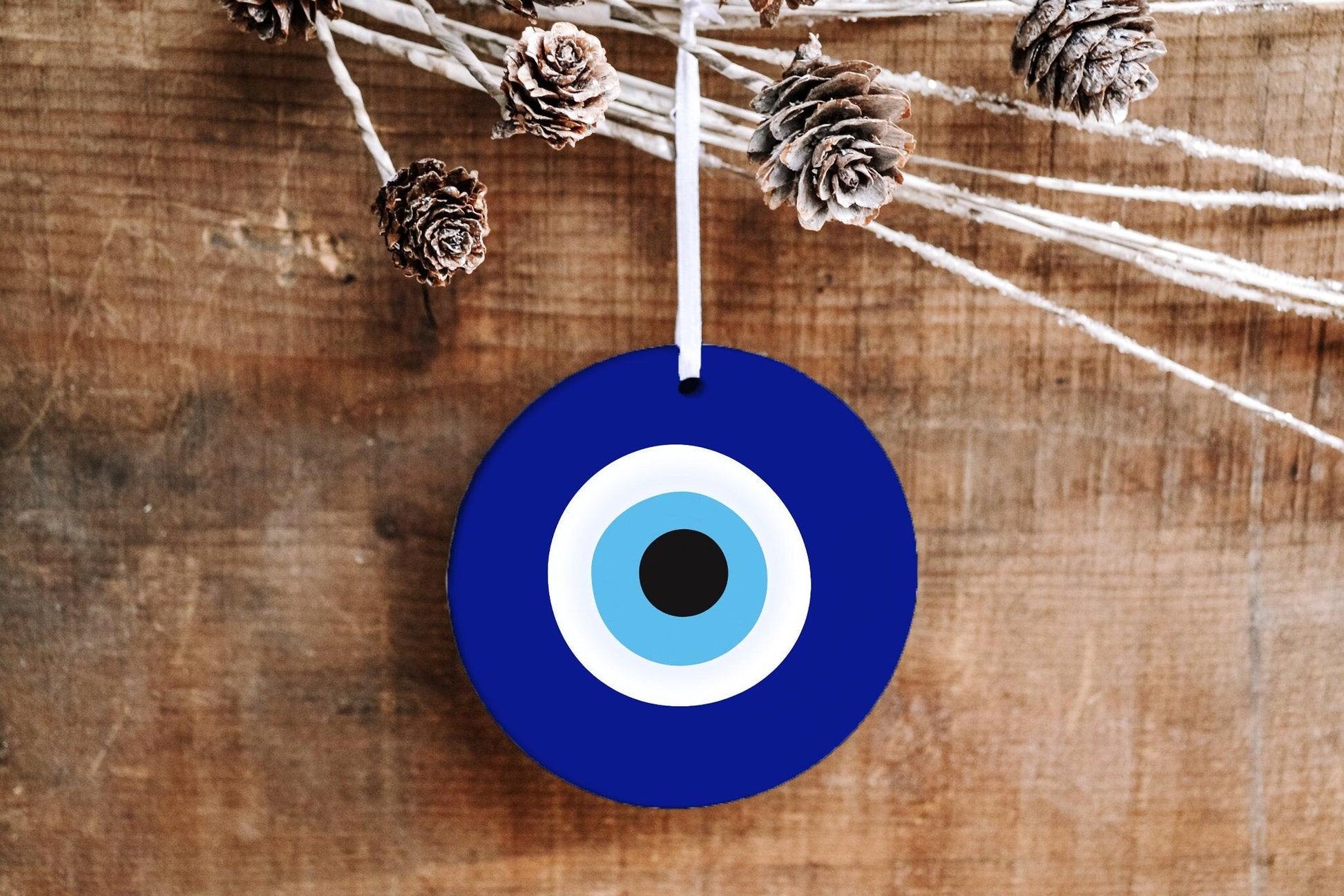 Evil Eye Ornament - Made Simple Designs