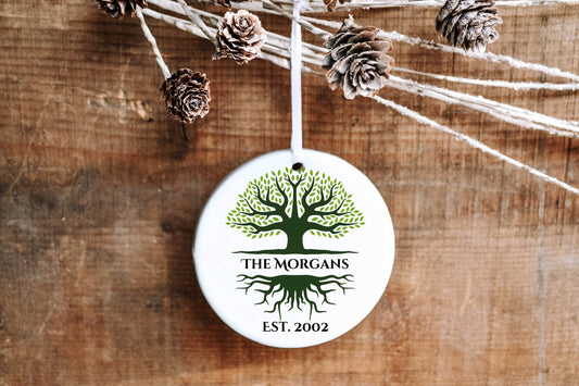 Personalized Family Christmas Ornament - Custom Family Keepsake - Made Simple Designs